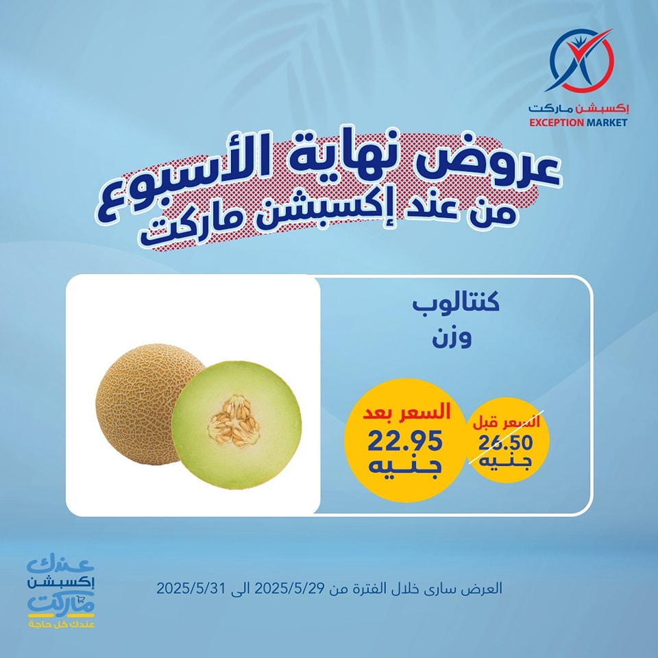 exception offers from 29may to 6may 2025 عروض اكسبشن من 29 مايو حتى 6 مايو 2025 صفحة رقم 9